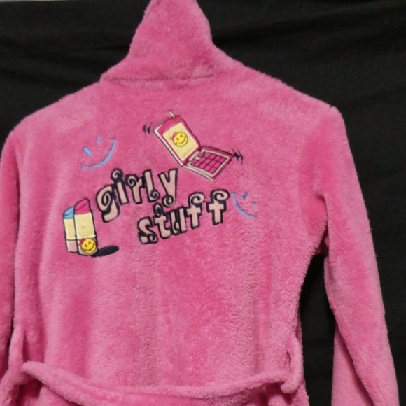 JOE BOXER, youth small, pink bath robe / house coat - Picture 15 of 16